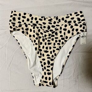 Aerie High Cut Cheeky Bikini Bottom